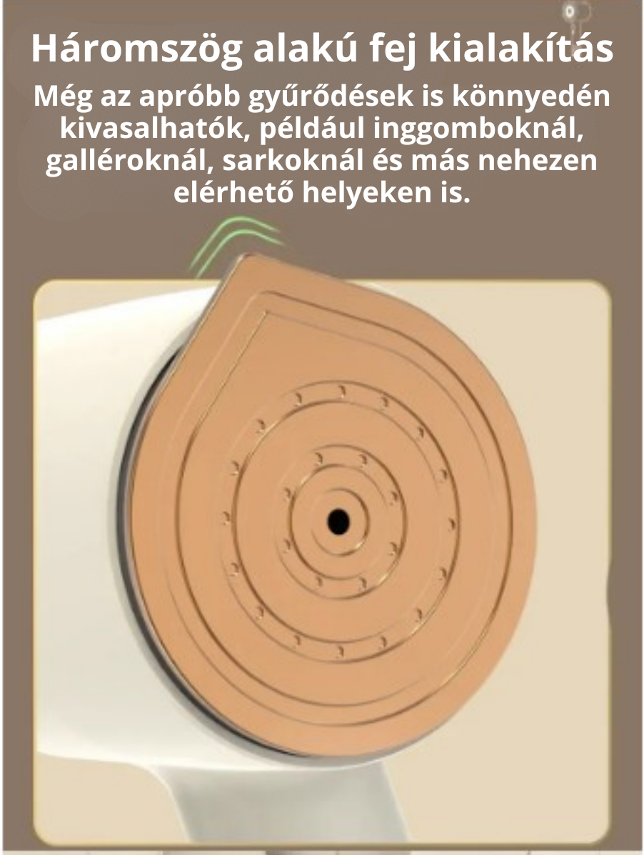Mini Hordozható Ruhagőzölő – Gyors és Kíméletes Gőzölés Bárhol